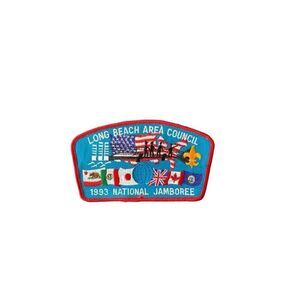 Vintage Boy Scouts Scout Long Beach Area Council 1993 National Jamboree Patch